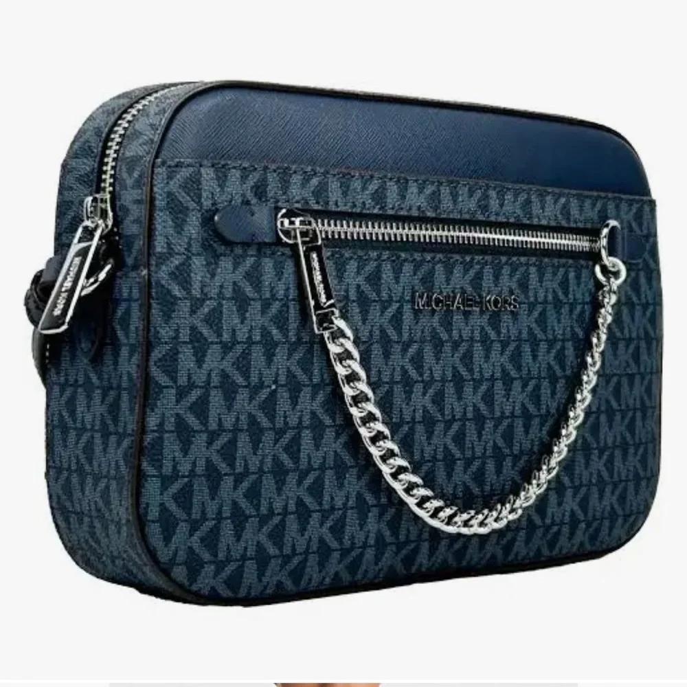 Michael Kors Jet Set Large East West Signature Leather Crossbody
Handbag - Picture 5 of 15